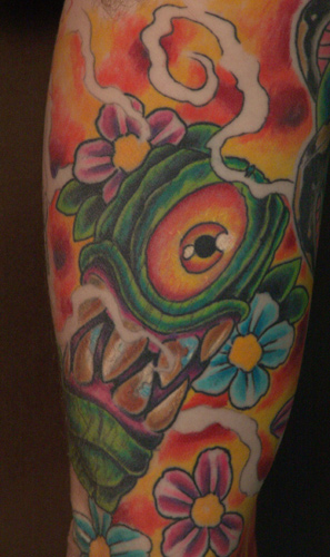 Tattoos - Anthony Lawton - tiki