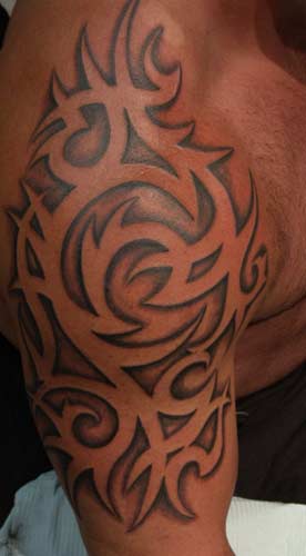 Tattoos nagative tribal