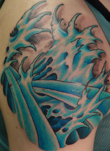 Tattoos - Anthony Lawton - water
