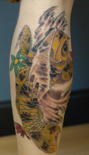 Tattoos - Anthony Lawton - koi