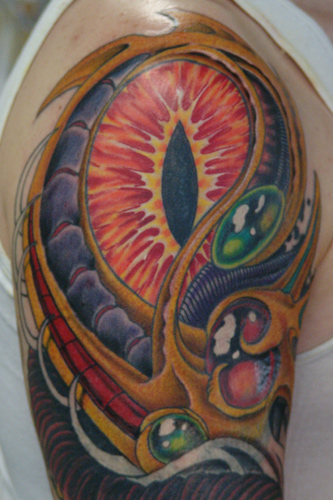 Coverup tattoos Tattoos bio mech