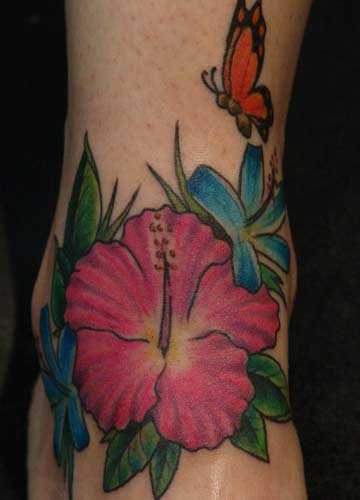 Tattoos - Anthony Lawton - flower