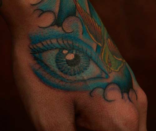 Tattoos - Anthony Lawton - eyes everywhere