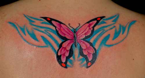 Tattoos - Nature Animal Butterfly tattoos - blue butterfly