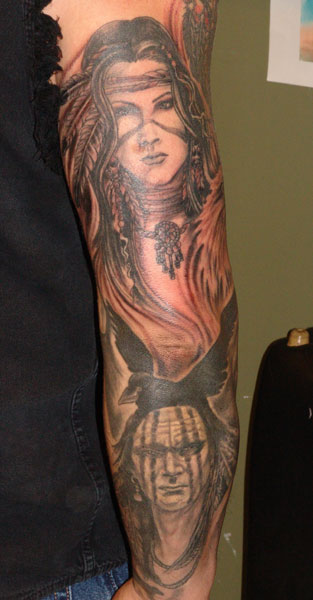 Tattoos - native american - 32193