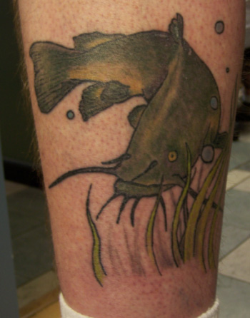 Tattoos bullhead in progress