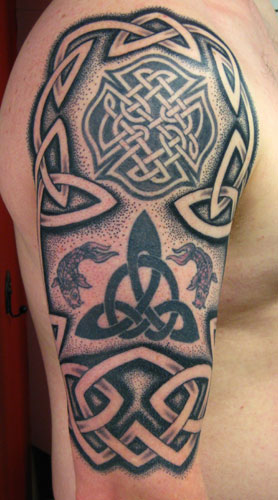 Tattoos celtic half
