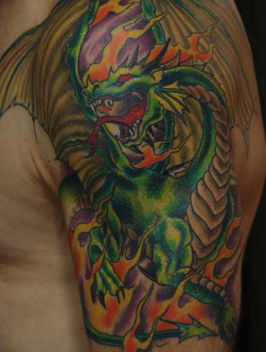 Tattoos - dragon  - 17931