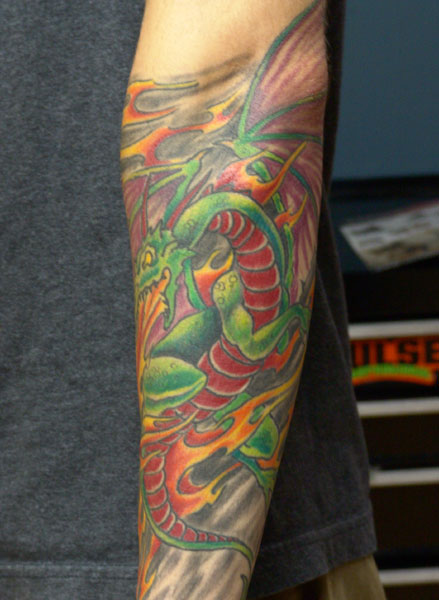 Tattoos - dragon - 32187