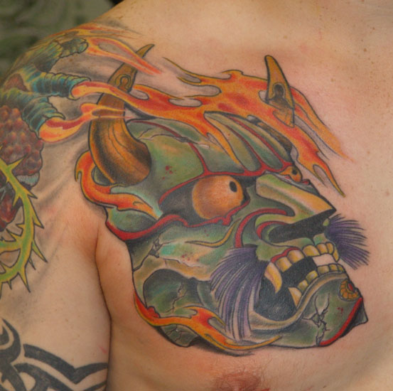 Color tattoos Tattoos mask