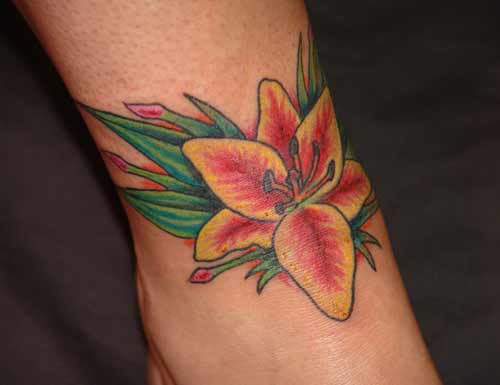 Tattoos - Anthony Lawton - lily 