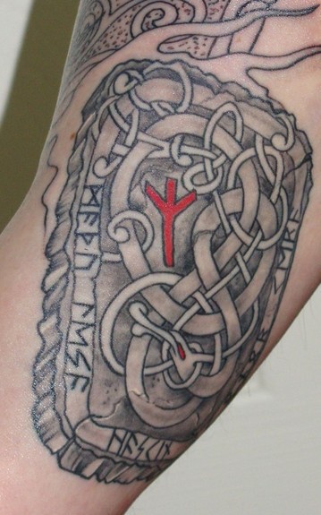 runic tattoos. 2011 Thurisaz Rune Tattoo runic tattoos. Anthony Lawton Tattoos runic