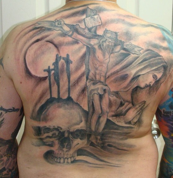 Tattoos - crucifiction - 52519