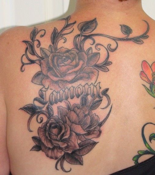 Black and Gray tattoos Tattoos roses