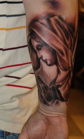 Tattoos virgin mary