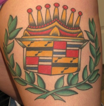 Jay Laviolette Tattoos caddy