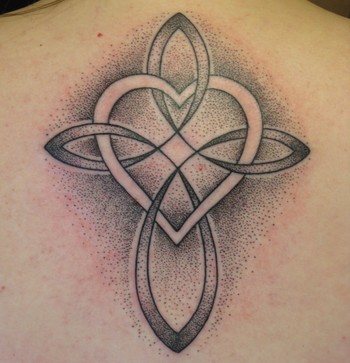 Tattoos dotwork cross