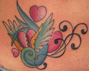 Tattoos sparrow