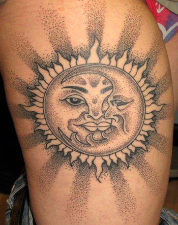 Tattoos sunmoon