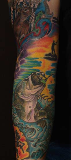 Tattoos - Anthony Lawton - outdoorsman bliss