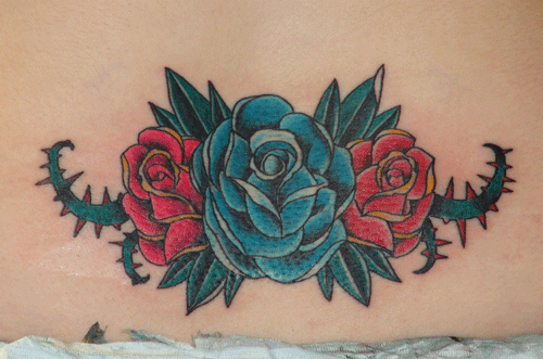 Color tattoos Tattoos roses