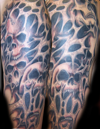 Black and Gray tattoos Tattoos skull flesh