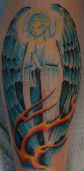 Tattoos - Anthony Lawton - angel