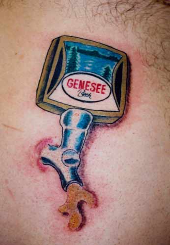 Tattoos - Anthony Lawton - mmmm. beer