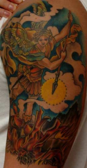 saint michael tattoo. St+michael+tattoo+images