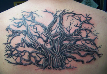 Black and Gray tattoos Tattoos tree