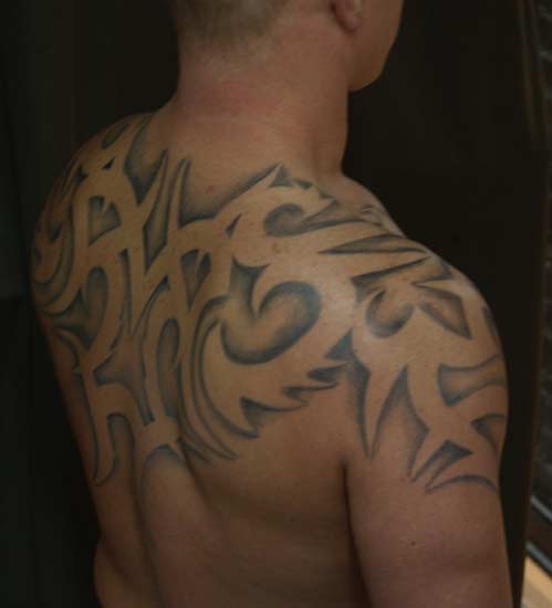 Tattoos - Anthony Lawton - loads of tribal