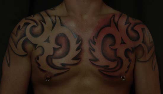 Tattoos - Anthony Lawton - more tribal