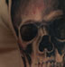 tattoo galleries/ - fiery skull