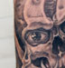 tattoo galleries/ - swirly skull