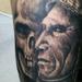 tattoo galleries/ - skull indian chief - 65561