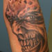tattoo galleries/ - evil face - 32189