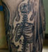 tattoo galleries/ - burning skeleton - 28754