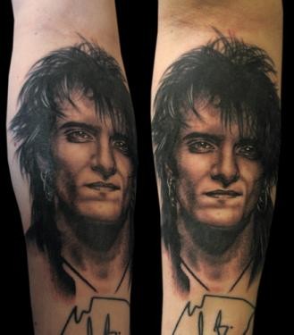 Tattoos - Black and gray portrait - 49842