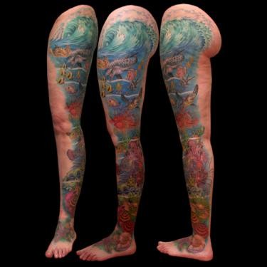Tattoos - Sea Leg Tattoo - 49845