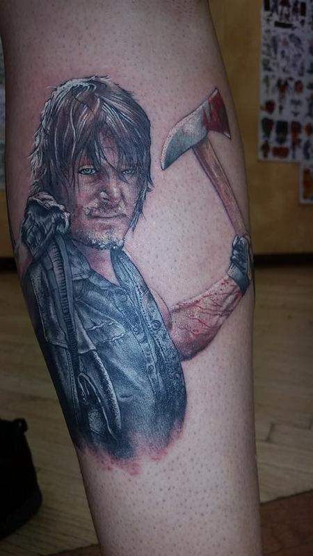 Tattoos - Daryl Dixon Portrait - 103745