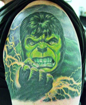 Tattoos - The Hulk - 14938