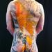 Tattoos - Golden Koi Backpiece Tattoo - 67051