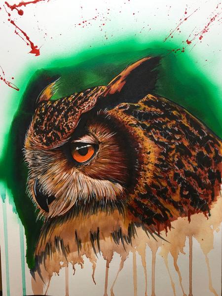 Tattoos - Owl  - 114338
