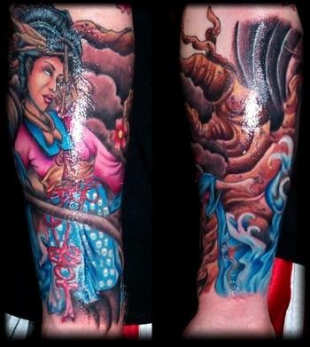 Tattoos - Angel Caban - Orient 