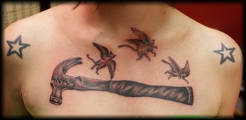 Tattoos - Angel Caban - Hope Hammer