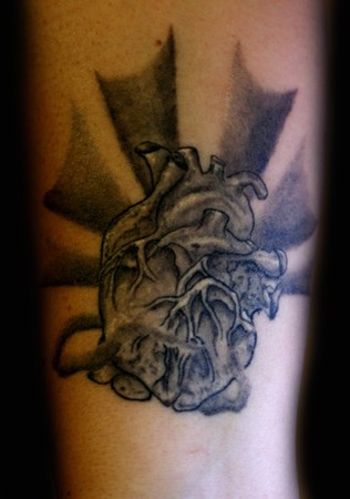 Tattoos - Angel Caban - Heart