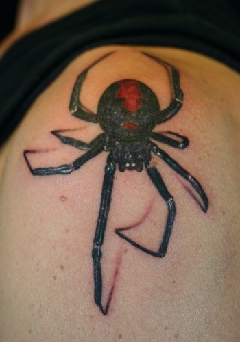 Tattoos - Coverup tattoos - Black Widow