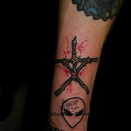 Tattoos - Traditional Blair Witch Stick Logo - 128202