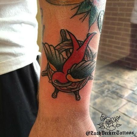 Tattoos - Traditional Sparrow - 128199