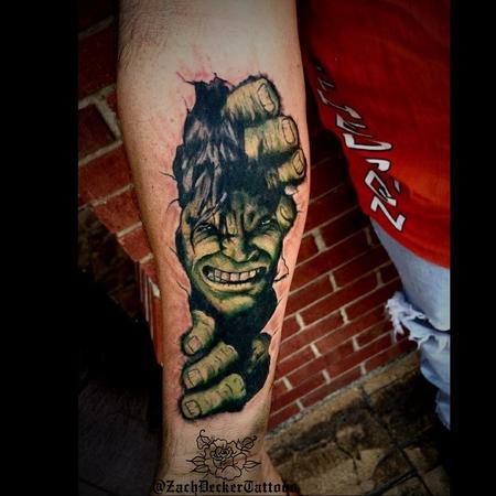 Zach Decker - Photo realistic Incredible Hulk